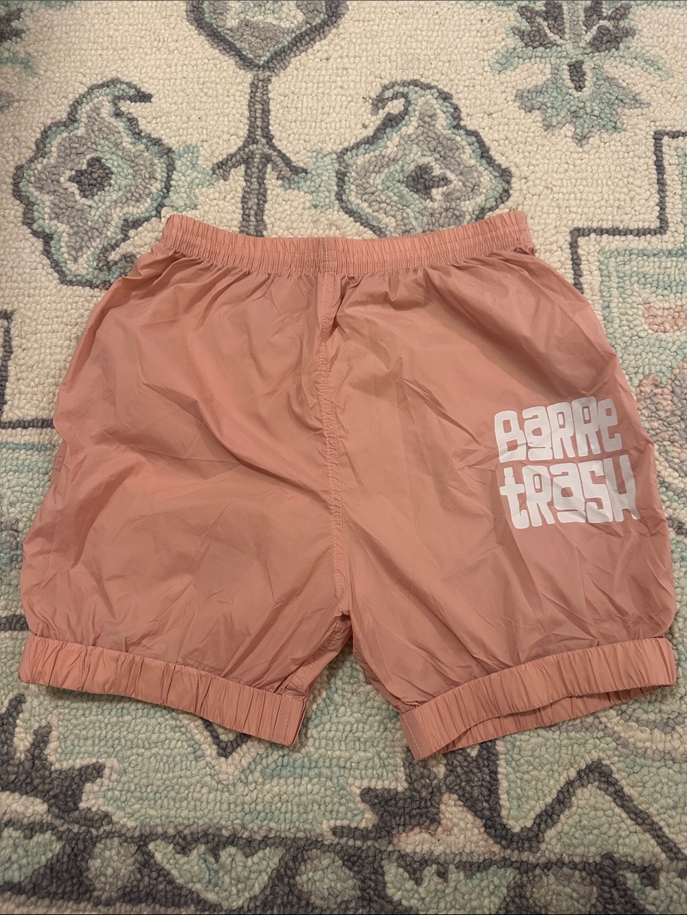 Barre Trash Pink Athletic Shorts